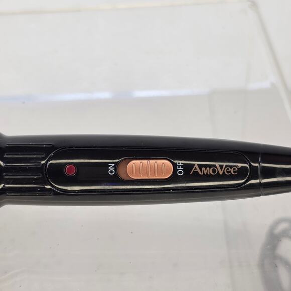 AmoVee 1 Inch Curling Iron Hair Styling Brush Beauty Tool Curly Wavy Style - Picture 3 of 6